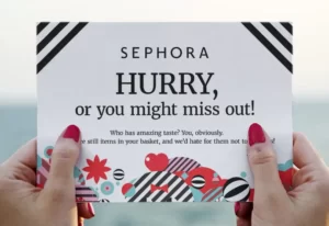 Sephora Abandoned Cart Direct Mail