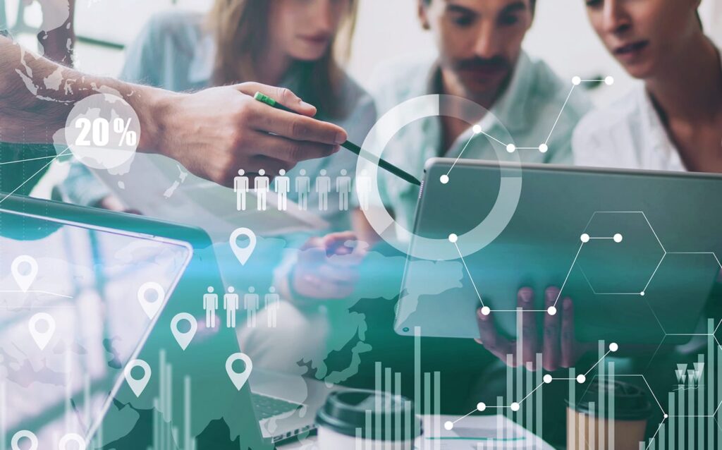 Data visualization for direct mail