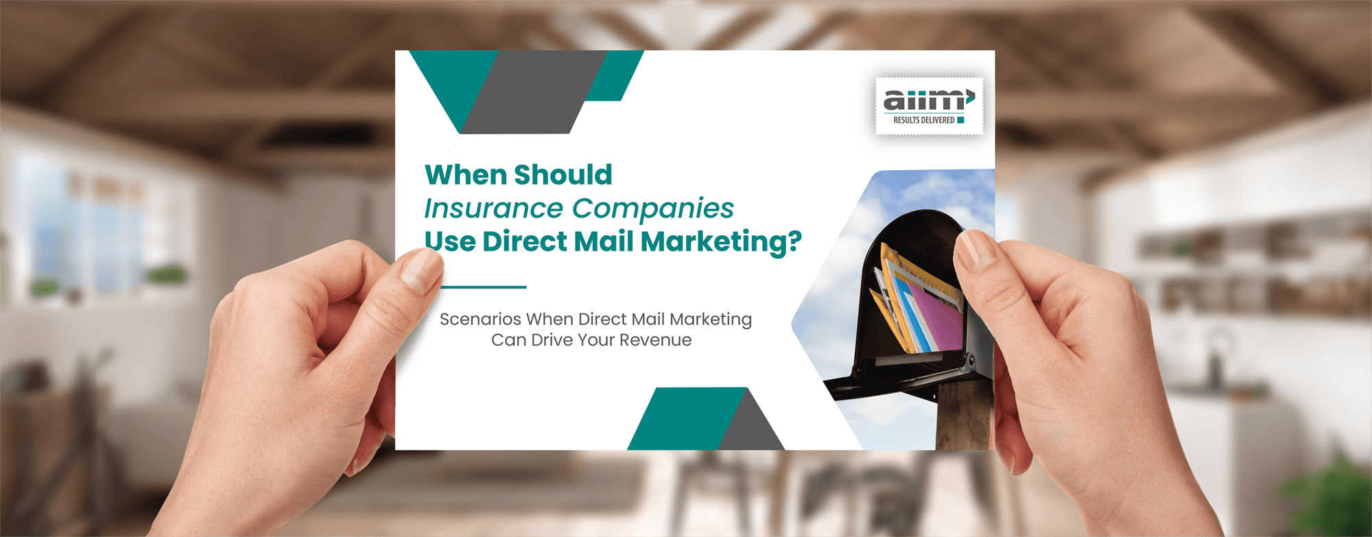 When Insurance companies use direct mail marketing