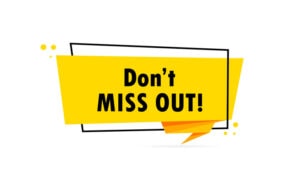 special offer - don't miss out!